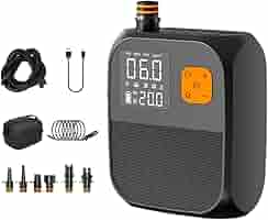 Amazon.co.jp: [Lubiling]エアーポンプ 電動 空気入れ 25PSI